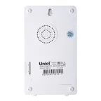 Звонок беспроводной радиус действия 150 м, белый с черным UDB-017W-R1T1-38S-150M-WH/BL