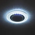 Светильник встраиваемый со светодиодной подсветкой DK LD53 WH GX53 белый