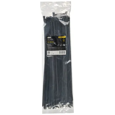 Хомут P6.6 стандартный чёрный 8,8х550мм IEK