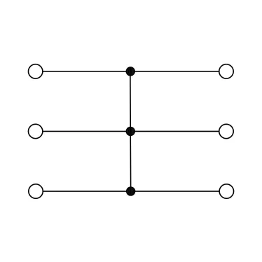 Блок распределительный с гориз. адаптером на рейку шириной 35мм, зажим push-in, 6 точек подключения 2,5 кв.мм, красный