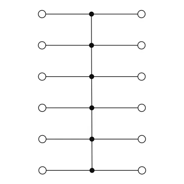 Блок распределительный с верт. адаптером на рейки шириной 15/35мм, зажим push-in, 12 точек подключения 2,5 кв.мм, синий
