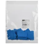 ARMAFIX Заглушка для колодки клеммной CP 4мм2 синяя IEK