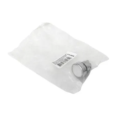 Исполнительный механизм кнопки XB4 белый плоский возвратный без фиксации, с подсветкой IP65 EKF