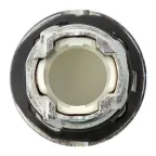 Исполнительный механизм кнопки XB4 белый плоский возвратный без фиксации, с подсветкой IP65 EKF