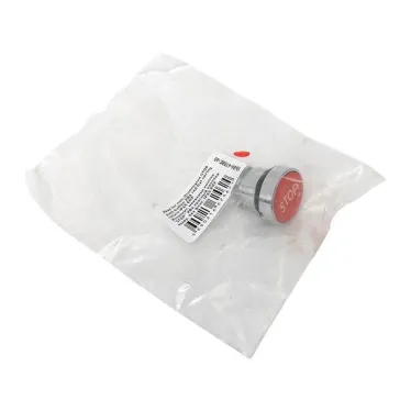 Исполнительный механизм кнопки STOP XB4 красный плоский возвратный без фиксации IP65