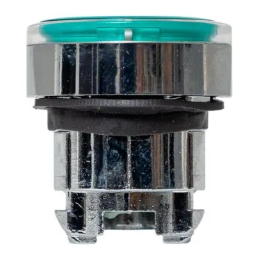 Исполнительный механизм кнопки XB4 зеленый плоский возвратный без фиксации, с подсветкой IP65 EKF