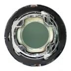 Исполнительный механизм кнопки XB4 зеленый плоский возвратный без фиксации, с подсветкой IP65 EKF