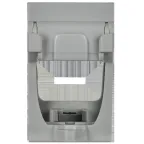 Адаптер кнопки серый IEK