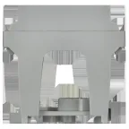 Адаптер кнопки серый IEK