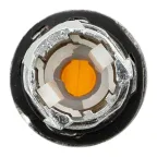 Исполнительный механизм переключателя ХB4 желтый на 2 положения с фиксацией, с подсветкой с короткой ручкой IP65 EKF