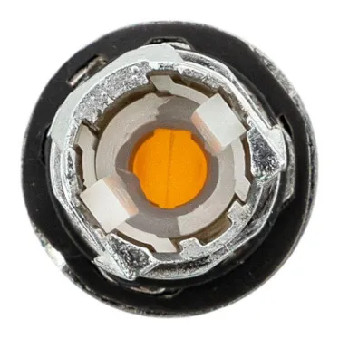 Исполнительный механизм переключателя ХB4 желтый на 2 положения с фиксацией, с подсветкой с короткой ручкой IP65 EKF