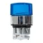 Исполнительный механизм переключателя ХB4 синий на 2 положения возвратный без фиксации, с подсветкой с короткой ручкойой IP65