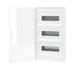 Щиток 36 мод встраиваемый для полых стен FRAME, белый, с прозрачной дверцей, с 4 шинами PEN (2шт на 8 отв. и 2шт на 10 отв.)