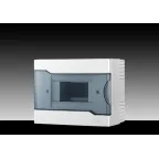 Щит распределительный навесной ЩРН-П-6 пластиковый с прозрачной крышкой