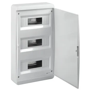 Корпус пластиковый навесной ЩРН-П-36 IP41 белый COMFORT