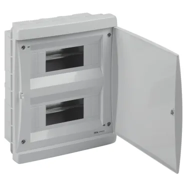 Корпус пластиковый встраиваемый ЩРВ-П-18 IP40 белый COMFORT