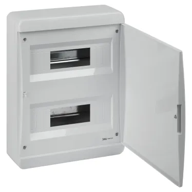 Корпус пластиковый навесной ЩРН-П-24 IP41 белый COMFORT