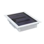 Щит распределительный встраиваемый с пласт. черной прозрачной дверцей на 24 модуля, OptiBox Pro 24-VKR-IP40