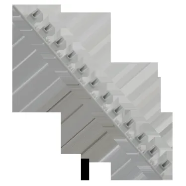 Заглушка 6 модулей серая IEK