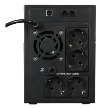 Источник бесперебойного питания Line-interactive Back Basic Euro 1500 Ва фазы 1/1, Tower 4хSchuko, c АКБ
