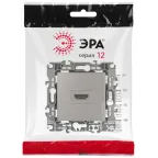 Розетка Серия 12 12-3114-16 HDMI, титан