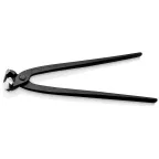 Клещи вязальные для арматурной сетки резка - проволока средней твердости 31мм твердая проволока 18мм режущая кромка 61 HRC / 25мм L-300мм блистер цвет черный