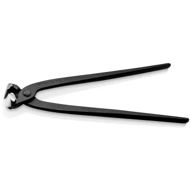 Клещи вязальные для арматурной сетки резка - проволока средней твердости 31мм твердая проволока 18мм режущая кромка 61 HRC / 25мм L-300мм блистер цвет черный