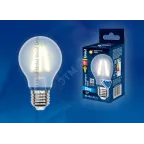 Лампа светодиодная LED 8вт 200-250В форма А матовое 800Лм E27 3000К Sky филамент
