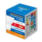 Лампа светодиодная диммируемая Форма «JCDR» матовая Теплый белый свет 4000K LED-JCDR-7W/3000K/GU10/FR/DIM/SLS