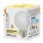 Лампа декоративная светодиодная LED-G60-3W/3000K/E27/FR/С Форма шар матовая Теплый белый свет 3000K) Картон ТМ Volpe