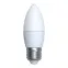 Лампа светодиодная LED-C37-7W/NW/E27/FR/NRФорма свеча, матовая. Серия Norma. Белый свет (4000K). Картон. ТМ Volpe