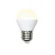 Лампа светодиодная LED-G45-9W/WW/E27/FR/NR Форма шар, матовая. Серия Norma. Теплый белый свет (3000K). Картон. ТМ Volpe