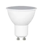 Лампа светодиодная LED-JCDR-13W/4000K/GU10/NR Форма JCDR, матовая. Серия Norma. Белый свет (4000K). Картон. ТМ Volpe