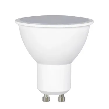 Лампа светодиодная LED-JCDR-13W/4000K/GU10/NR Форма JCDR, матовая. Серия Norma. Белый свет (4000K). Картон. ТМ Volpe