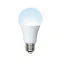 Лампа светодиодная LED-A60-16W/NW/E27/FR/NR Форма A, матовая. Серия Norma. Белый свет (4000K). Картон. ТМ Volpe