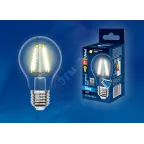 Лампа светодиодная LED 8вт 200-250В форма А прозрачное 800Лм E27 3000К Sky филамент