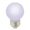 Лампа декоративная светодиодная форма шар матовая RGB LED-G45-1W/RGB/E27/FR/С Картон ТМ Volpe