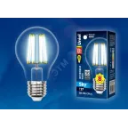 Лампа светодиодная LED 10вт 200-250В форма А прозрачное 920Лм E27 4000К Sky филамент