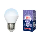 Лампа светодиодная LED-G45-11W/DW/E27/FR/NR Форма шар, матовая. Norma. Дневной (6500K).