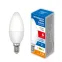 Лампа светодиодная Форма свеча матовая Белый свет 4000K LED-C37-6W/4000K/E14/FR/SLS