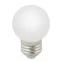 Лампа декоративная светодиодная LED-G45-1W/6000K/E27/FR/С Форма шар матовая. Дневной свет 6000K Картон