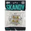 SKANDY Аудиорозетка 4-местная SK-A01S серебряный IEK
