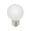 Лампа декоративная светодиодная LED-G60-3W/3000K/E27/FR/С Форма шар матовая Теплый белый свет 3000K) Картон ТМ Volpe
