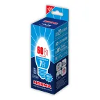 Лампа светодиодная LED-C37-7W/NW/E27/FR/NRФорма свеча, матовая. Серия Norma. Белый свет (4000K). Картон. ТМ Volpe