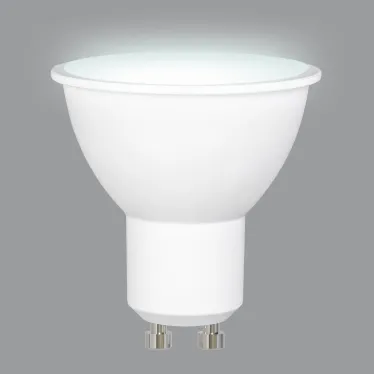 Лампа светодиодная LED-JCDR-10W/NW/GU10/NR Форма JCDR, матовая. Серия Norma. Белый свет (4000K). Картон. ТМ Volpe