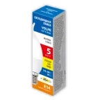 Лампа светодиодная LED-CW37-5W/3000K/E14/FR/SLS Форма свеча на ветру матовая Теплый (3000K)
