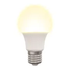 Лампа светодиодная LED-A60-7W/3000K/E27/FR/NR Форма A матовая Norma Теплый (3000K) Картон