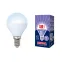 Лампа светодиодная LED-G45-11W/DW/E14/FR/NR Форма шар, матовая. Серия Norma. Дневной белый свет (6500K). Картон. ТМ Volpe