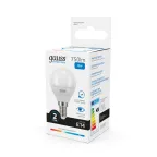 Лампа светодиодная LED 10 Вт 750 лм 6500К шар P45 холодный E14 AC 220В Elementary Gauss
