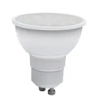 Лампа светодиодная LED-JCDR-7W/NW/GU10/NR Форма JCDR, матовая. Norma. (4000K).